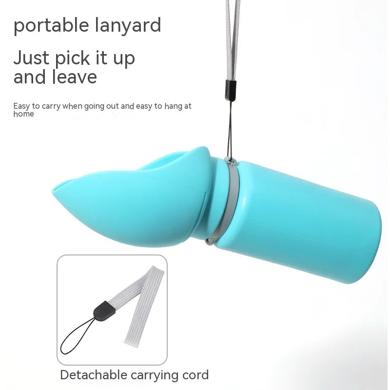 Basecamp Folding Travel Water Bottle leak-proof one-button seal detail