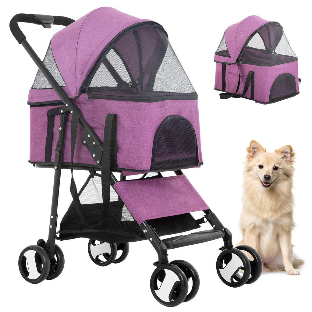 The Wanderer Stroller — Premium 3-in-1 Pet Travel System